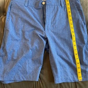 Peter millar pinstripe shorts